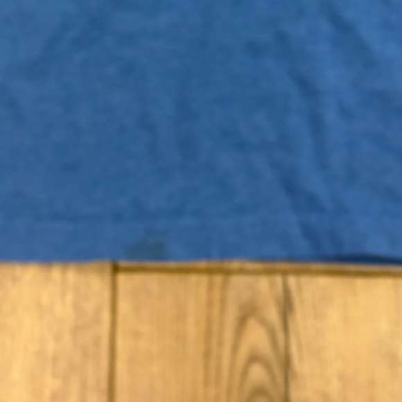 Carhartt Men’s 2XL Tall Loose Fit Blue Long Sleeve Shirt Workwear Logo Tee - Picture 5 of 8